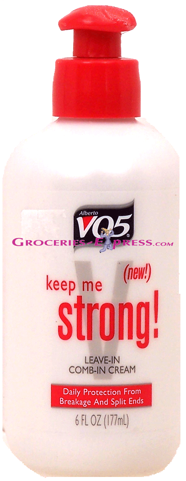 Alberto Vo5 stong! leave-in comb cream, daily protection from breakage and split ends Full-Size Picture